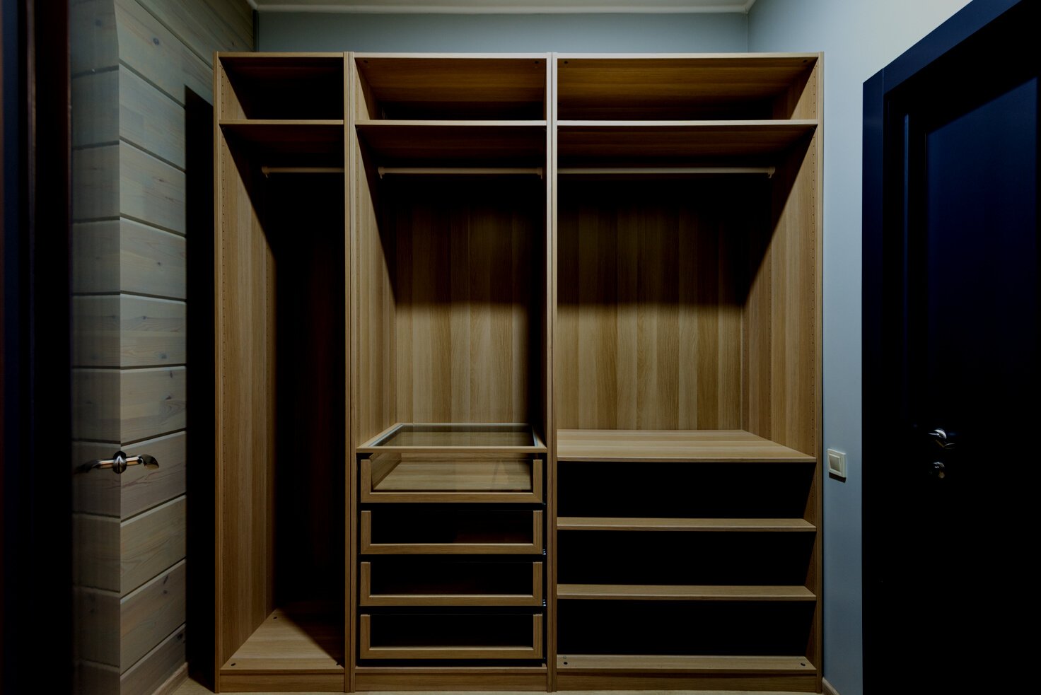 Brown Wooden Shelves